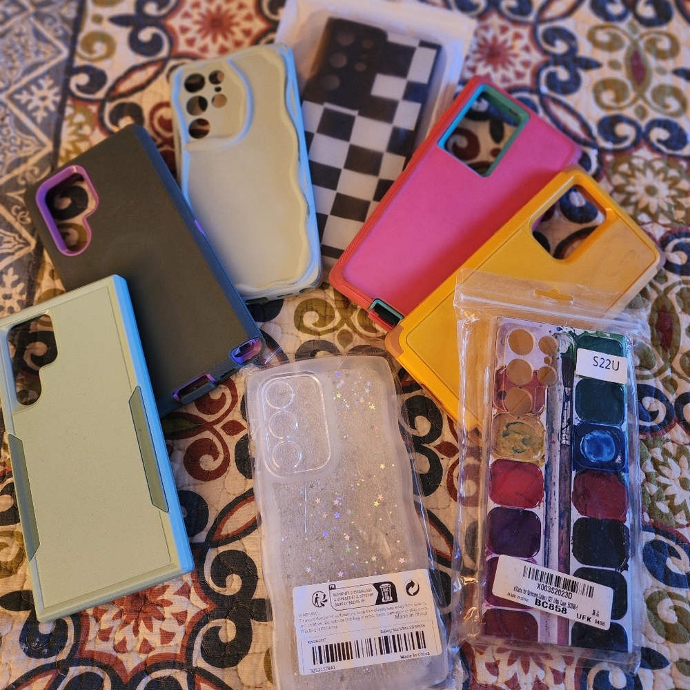 Assorted Phone Cases for S22 Ultra